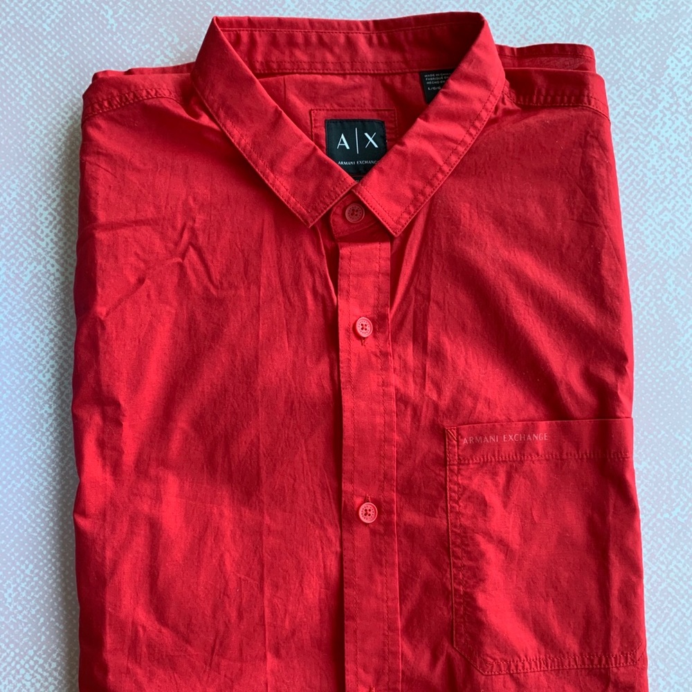 Armani Exchange shirt size Large, slim fit